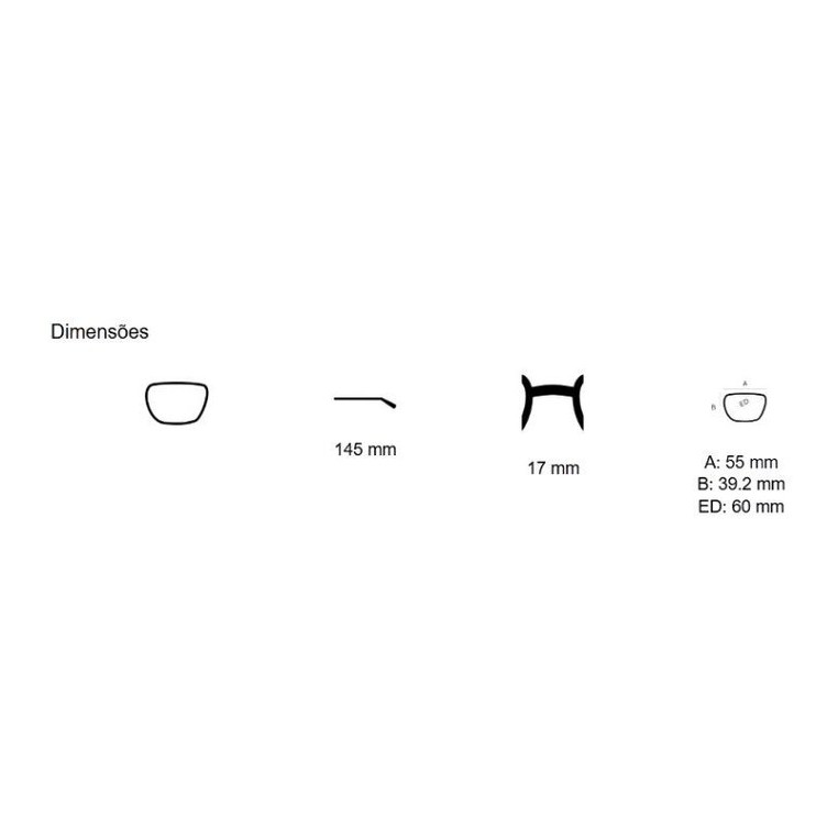 Óculos de Grau Tom Ford 5802-B 090 55 – Unissex - Imagem 3