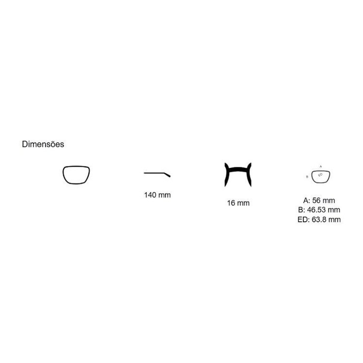 Óculos de Grau Tom Ford 5892-B 005 56 – Unissex - Imagem 3