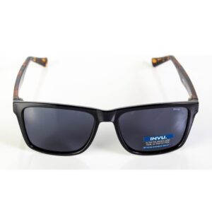 Óculos de Sol INVU B2106A Demi/Preto 56 – Masculino